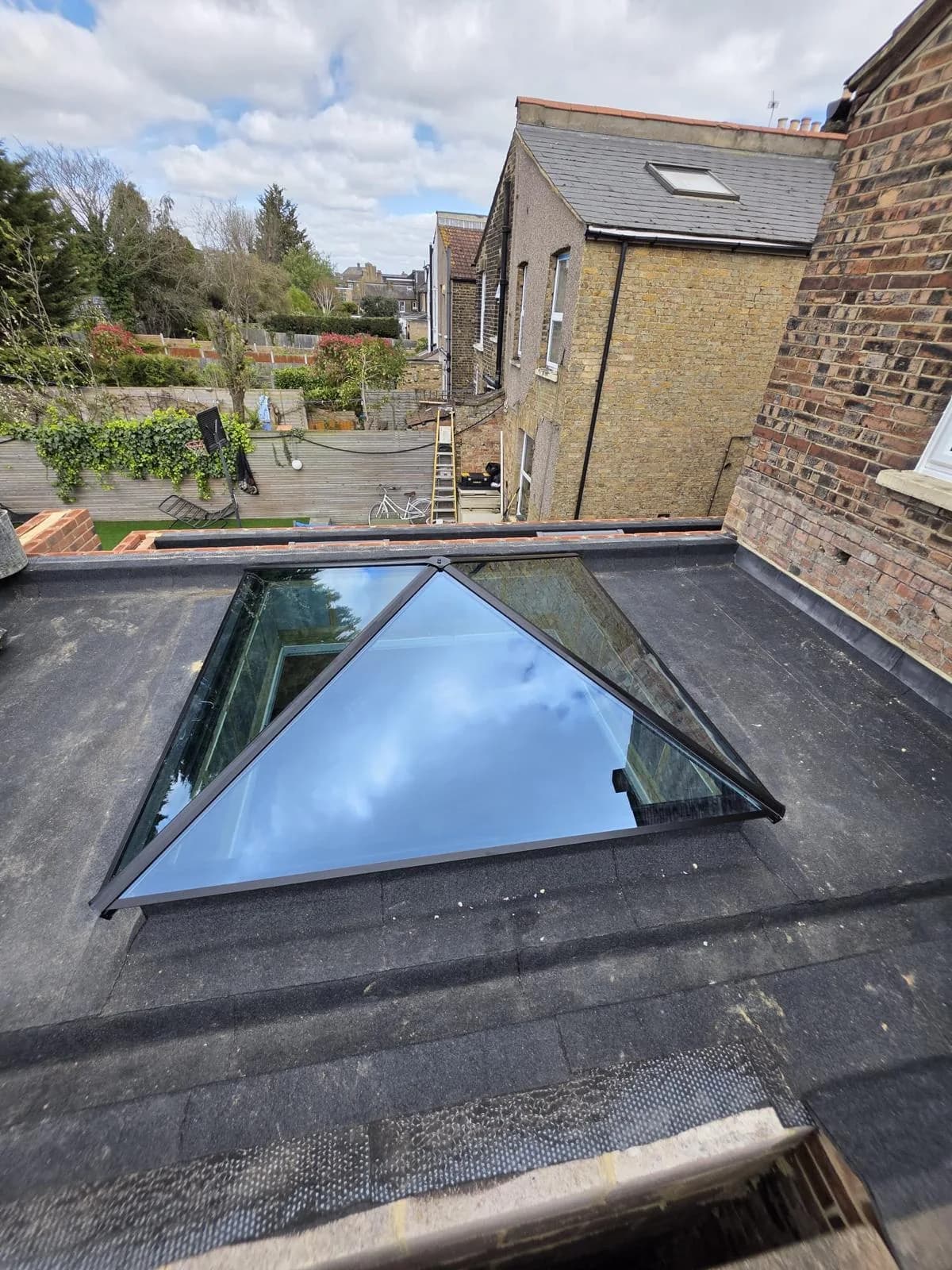Maxi-Pyramid Roof Lantern installed by Cii Double Glazing in Essex