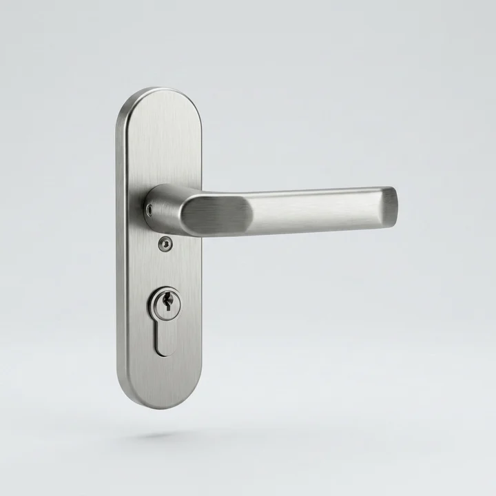 Chrome handle finish