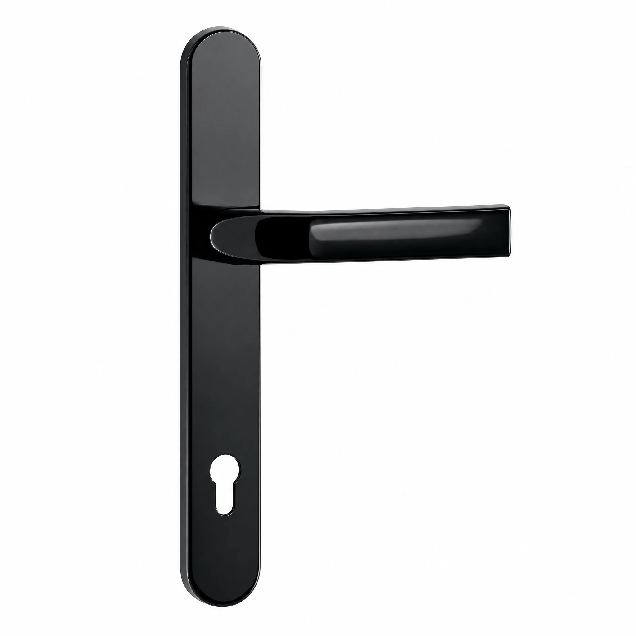 Black handle finish