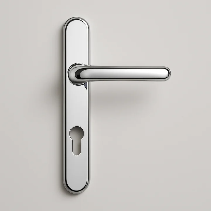 Chrome handle finish