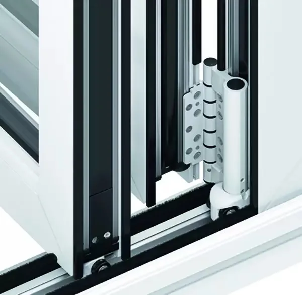 Bi-fold door hinge set