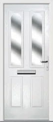 Composite Doors Birkdale White