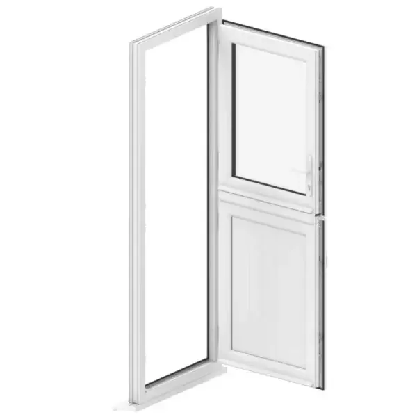 Full opening when both sashes disengage