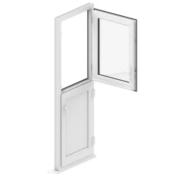 Split opening for ventilation