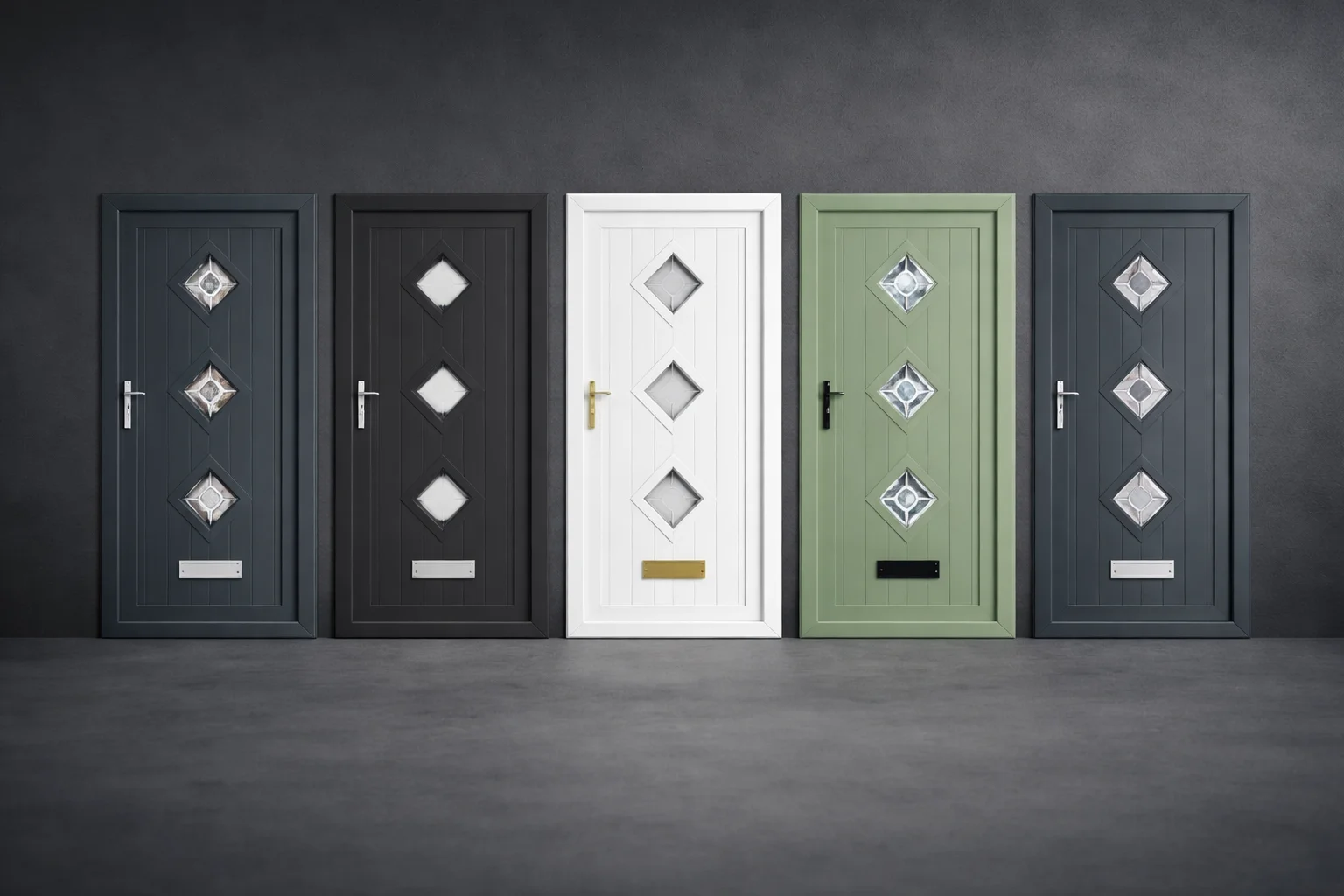 uPVC doors main graphic created for CII Double Glazing