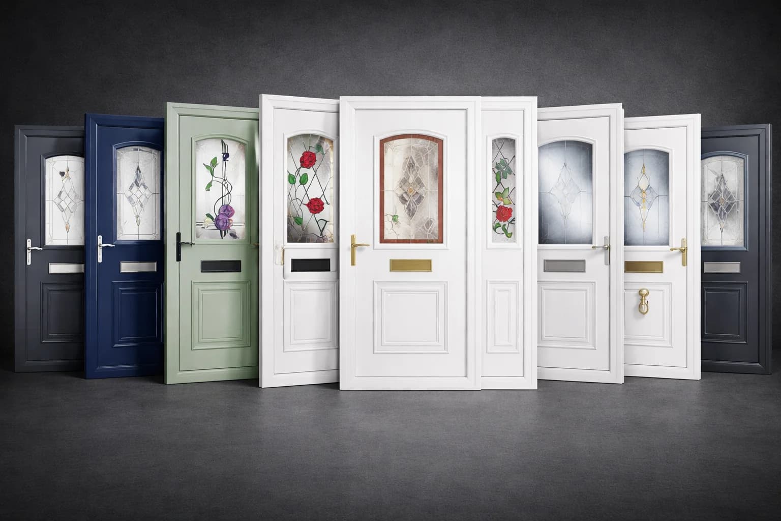 UPVC Panel Door Collection