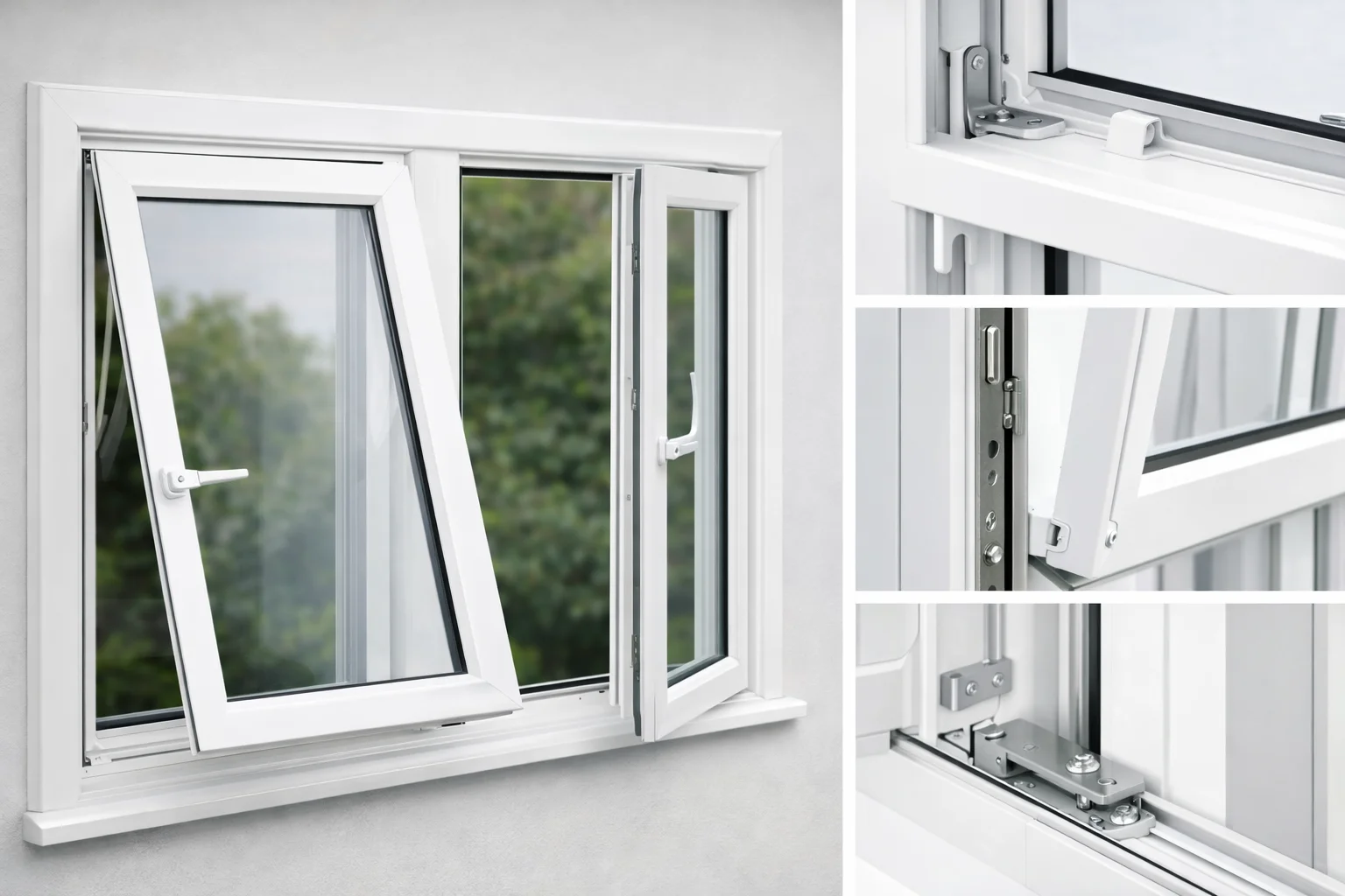 Tilt and turn window home image by Cii Double Glazing
