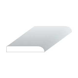 45mm uPVC architrave trim profile