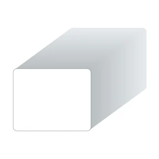 20 by 20mm uPVC block trim profile