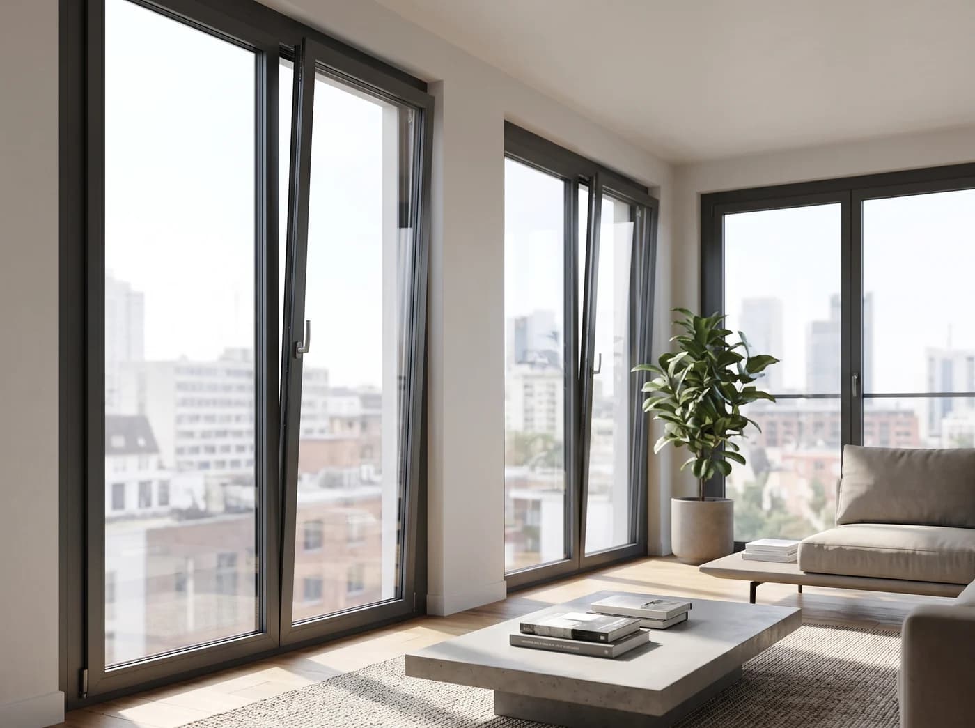 Upper-floor and apartment layouts