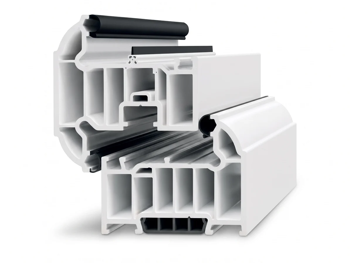 Multi-chambered frame profile