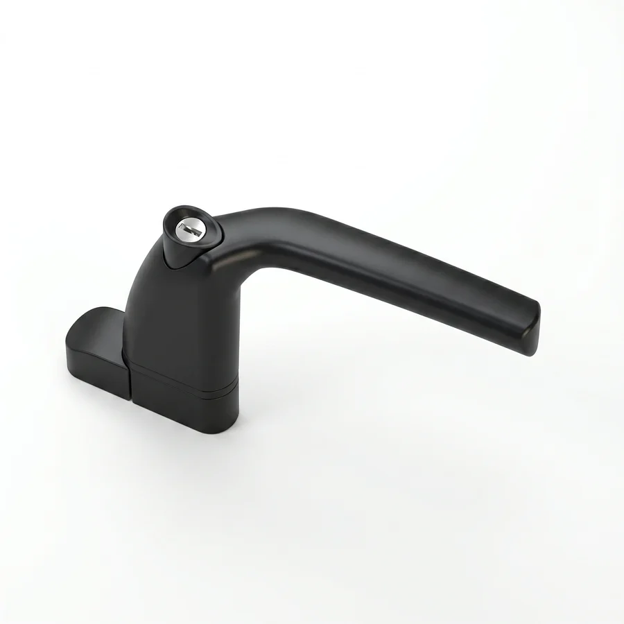 Black handle finish