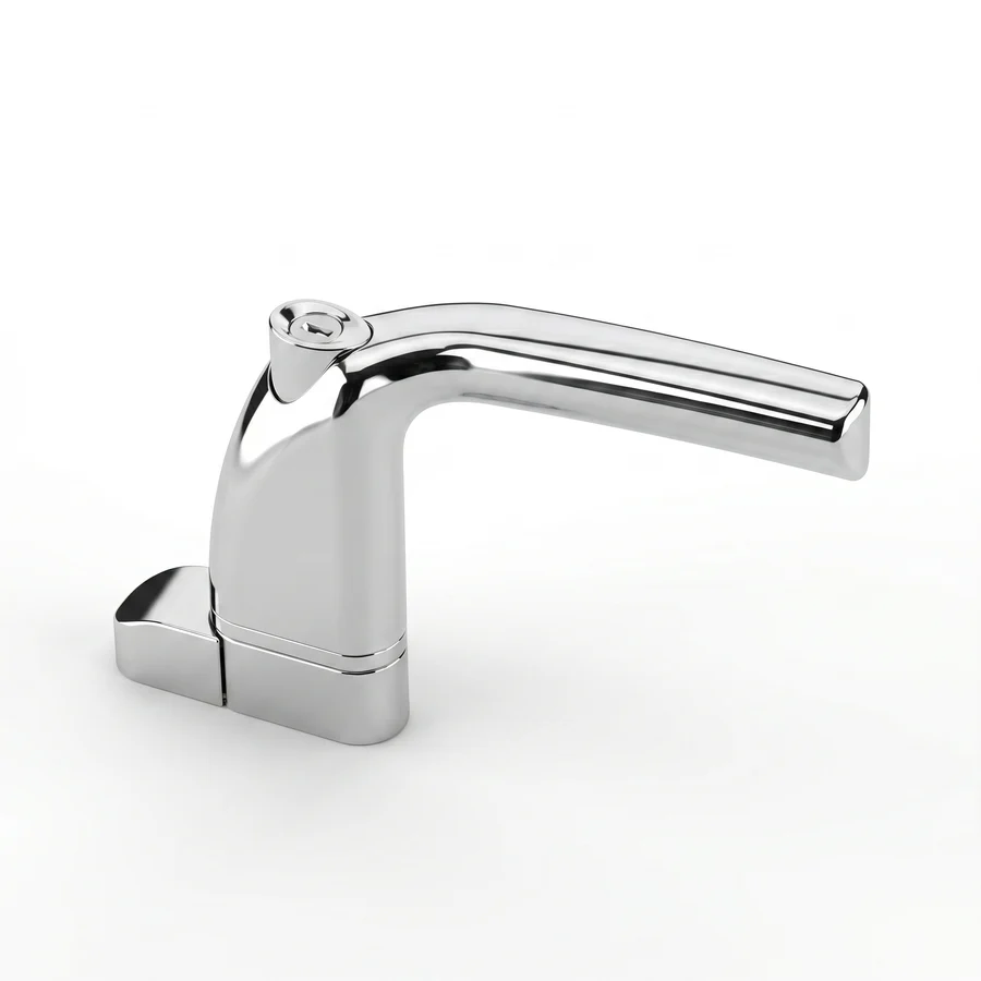 Chrome handle finish
