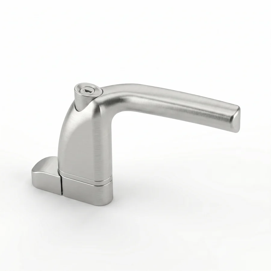 Silver handle finish