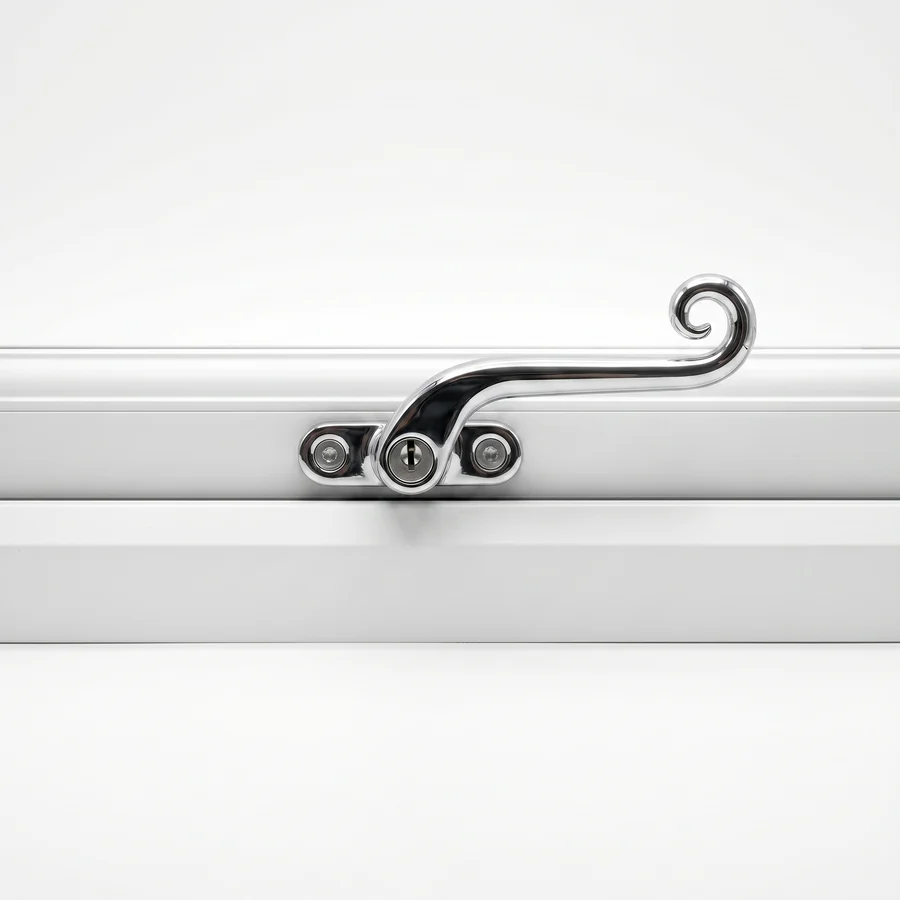 Chrome handle finish