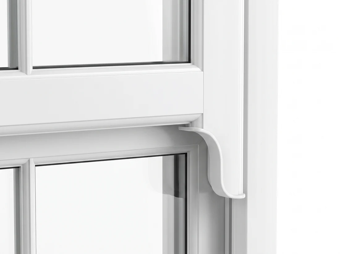 Run-through sash horns