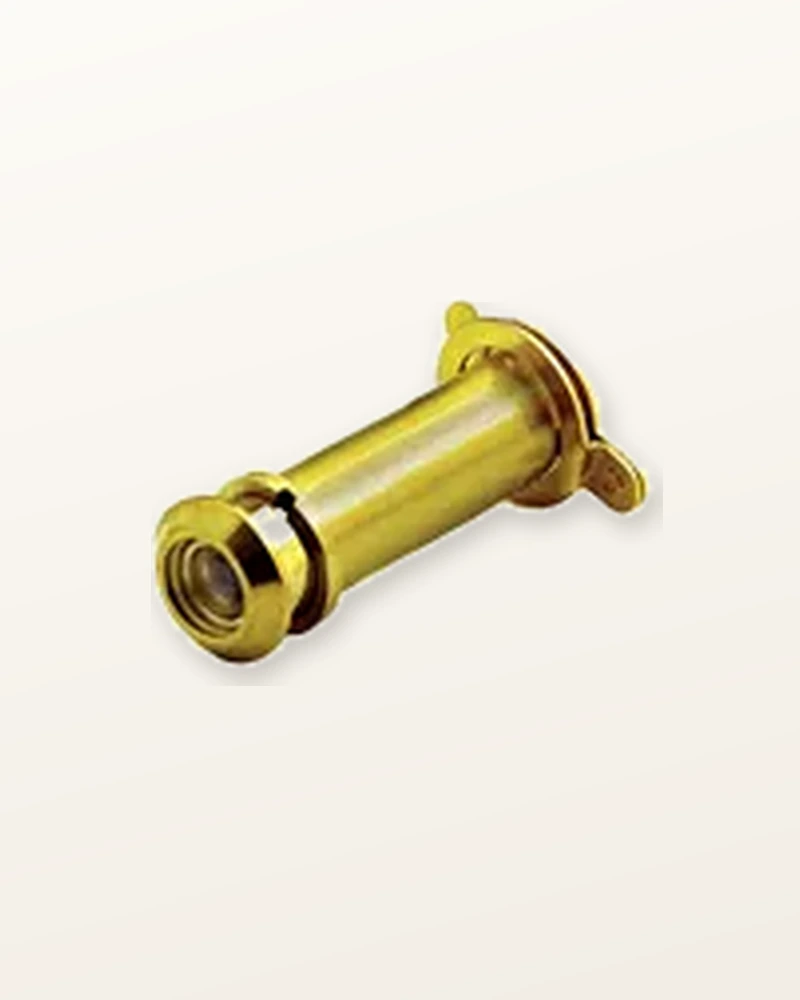 Gold composite door spyhole